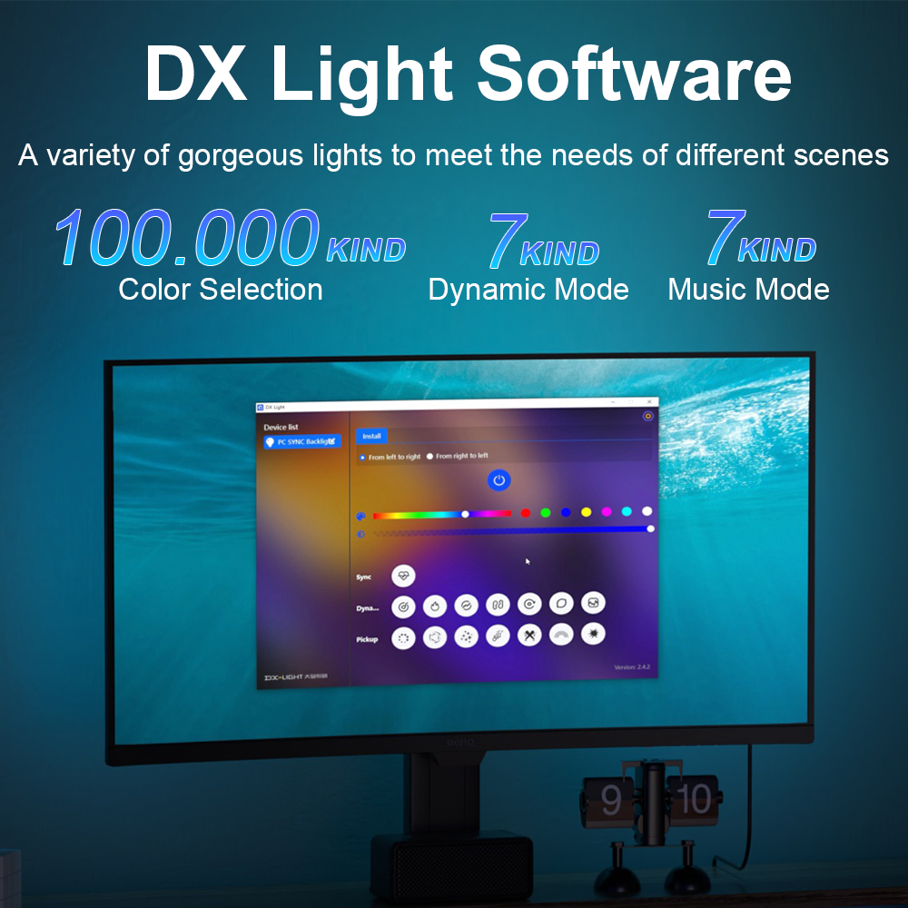 Smart Ambient TV Lighting Disp - Party Games Switch avaliação e preço