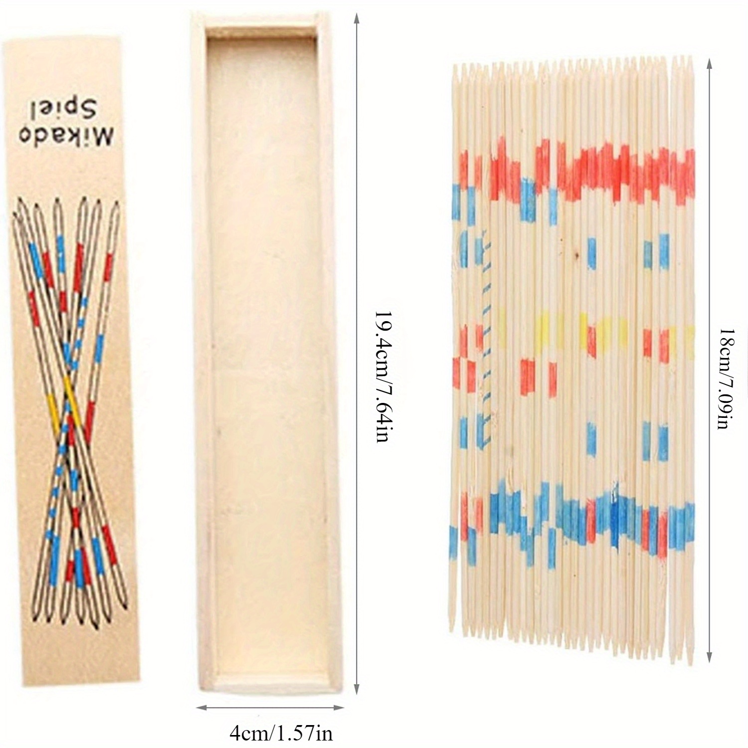 Mikado Pick-Up Sticks Game - 3 - Party Games Ideas For Adults avaliação e preço
