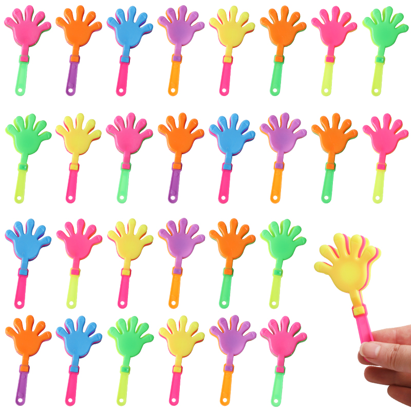 12/24Pcs Colorful Mini Hand Cl - Party Games Competition avaliação e preço