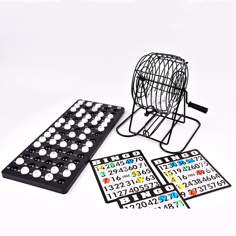 Bingo Lottery Machine Steel Bi - Party Games For Large Groups avaliação e preço