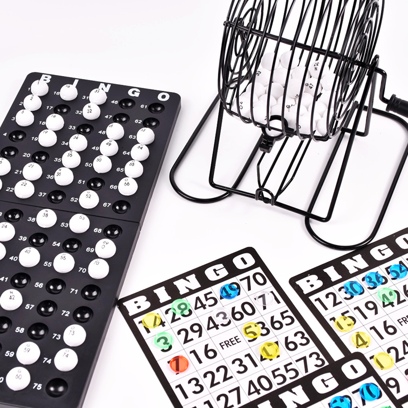 Bingo Lottery Machine Steel Bi - Party Games For Large Groups avaliação e preço