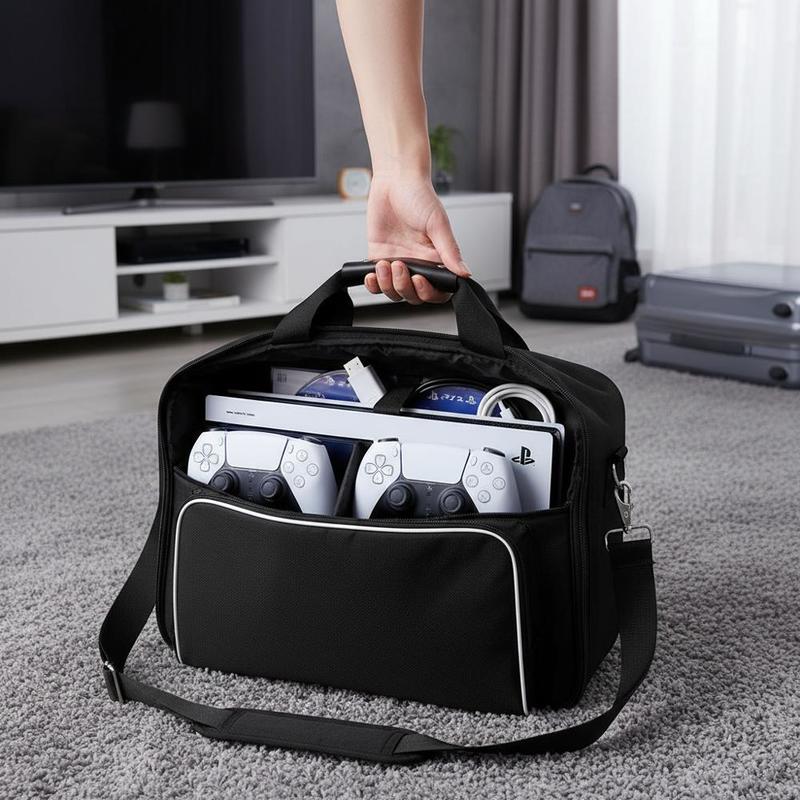 Game Console Suitcase 17x12x7  - Party Games In Ps5 avaliação e preço