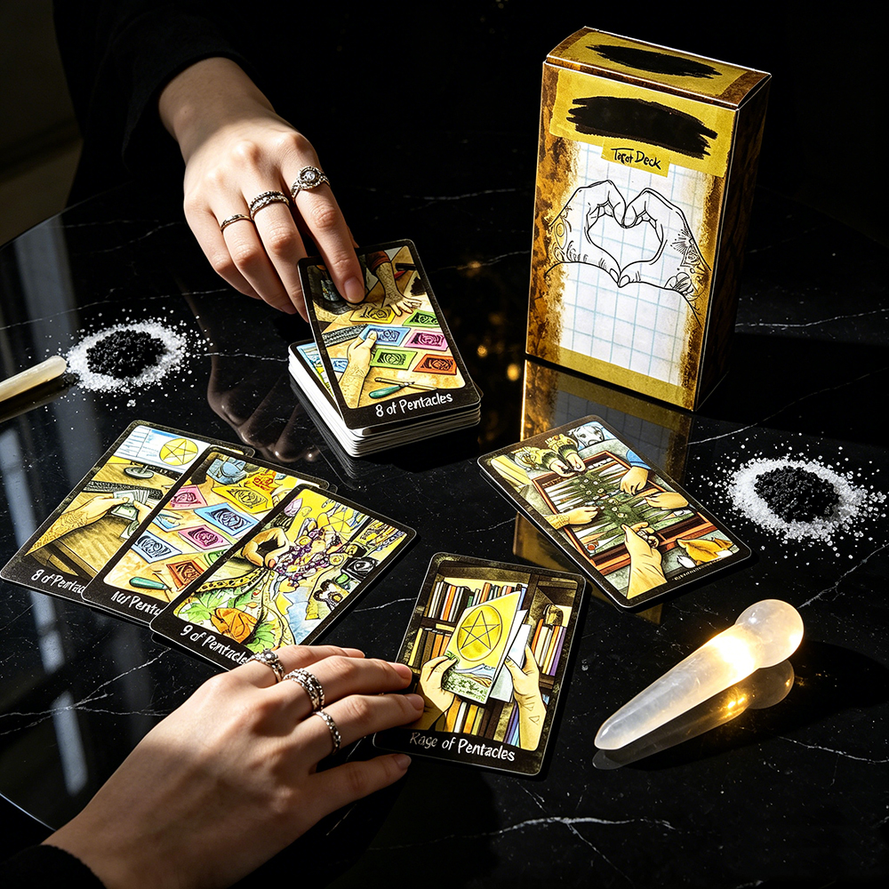 Tarot Cards A 78PCS Tarot Deck - Party Games Entertainer avaliação e preço