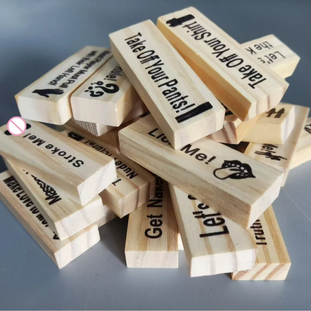 Block Tower Game Couple Activi - Party Games Ideas For Adults avaliação e preço