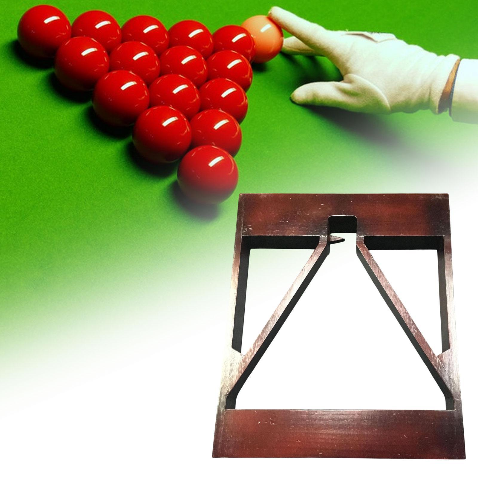 Billiard Ball Triangle Rack Po - Party Games Competition avaliação e preço
