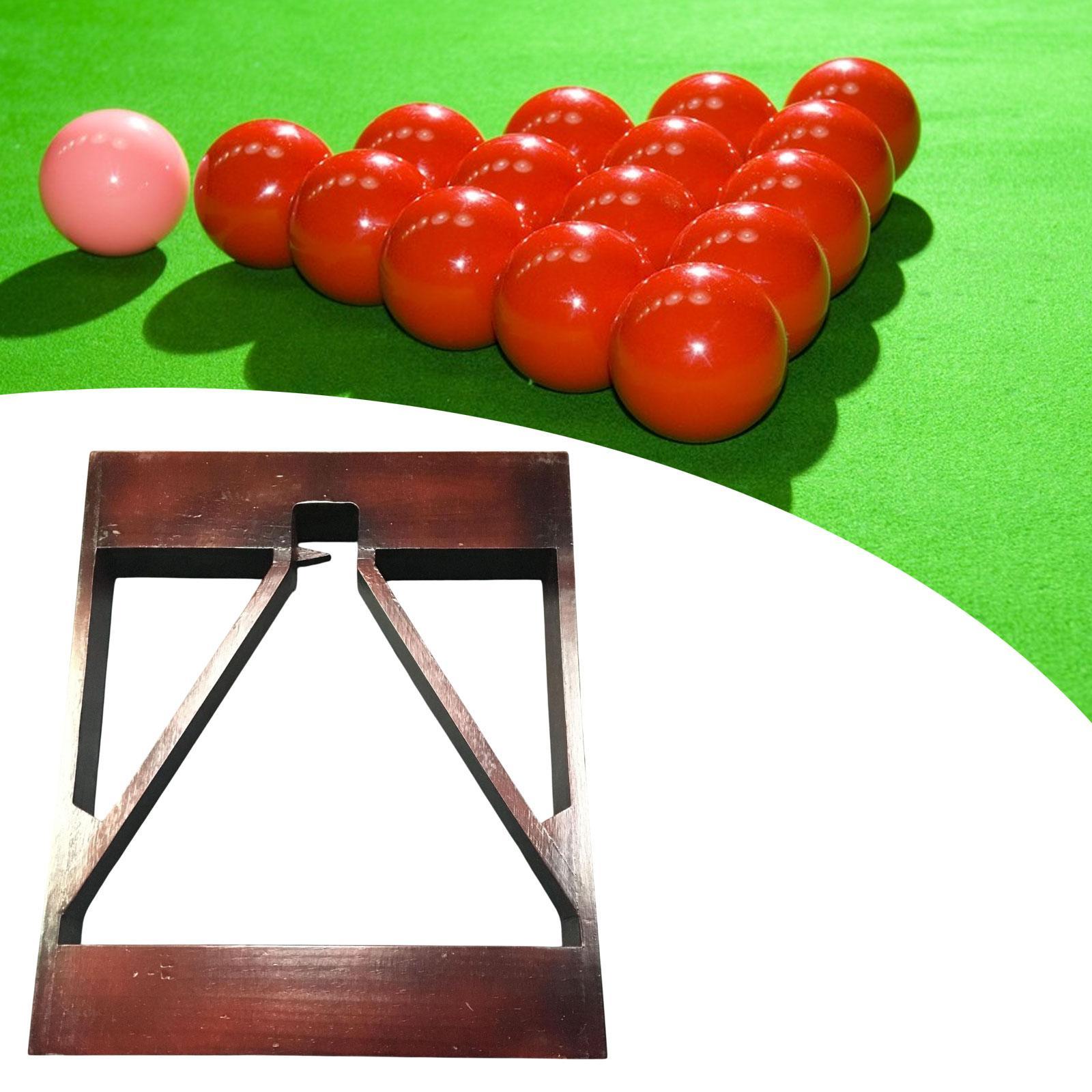 Billiard Ball Triangle Rack Po - Party Games Competition avaliação e preço