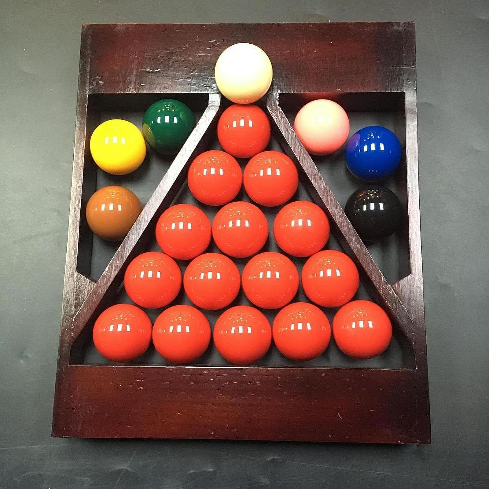 Billiard Ball Triangle Rack Po - Party Games Competition avaliação e preço