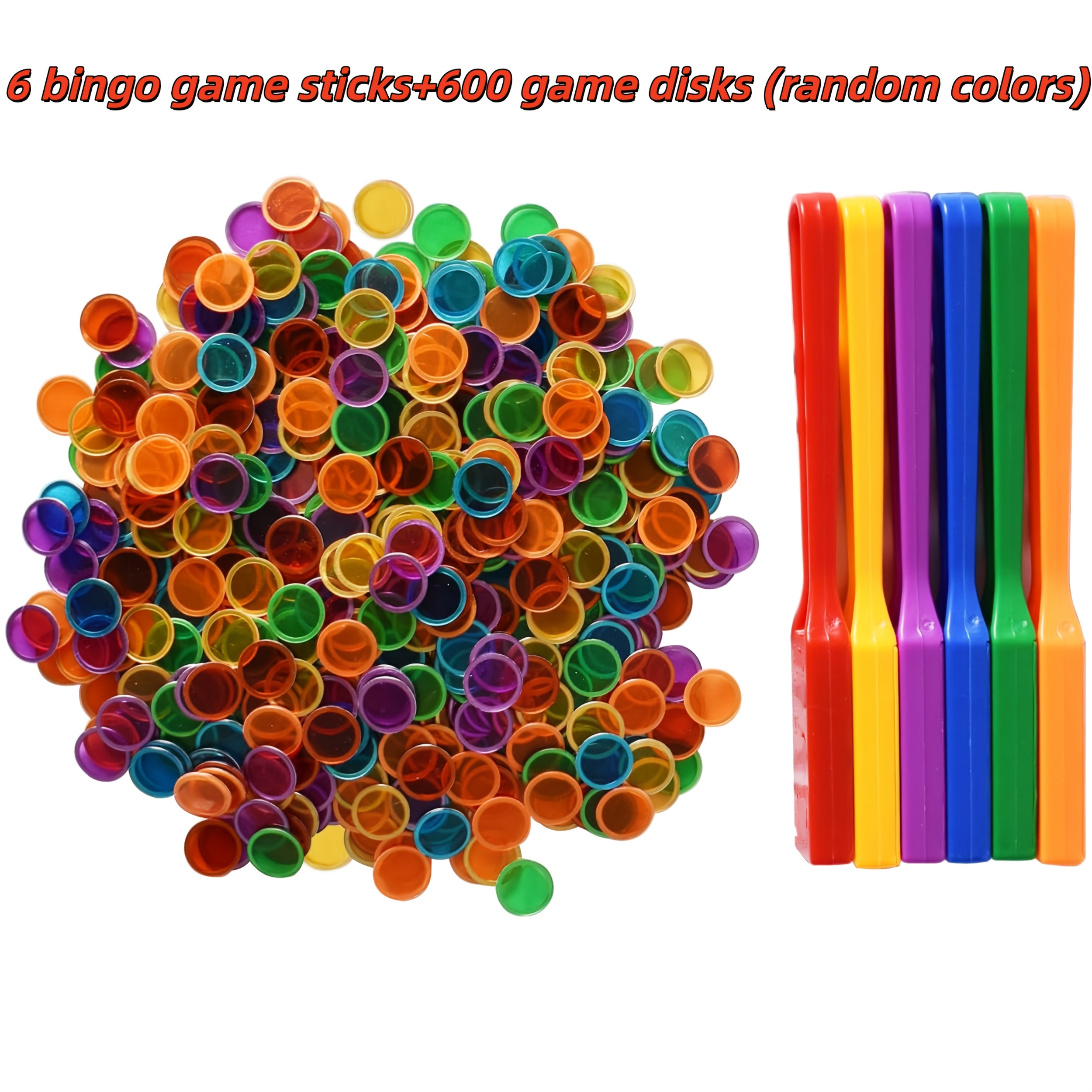 3/6 Bingo Game Sticks+600 Game - Party Games For Large Groups avaliação e preço