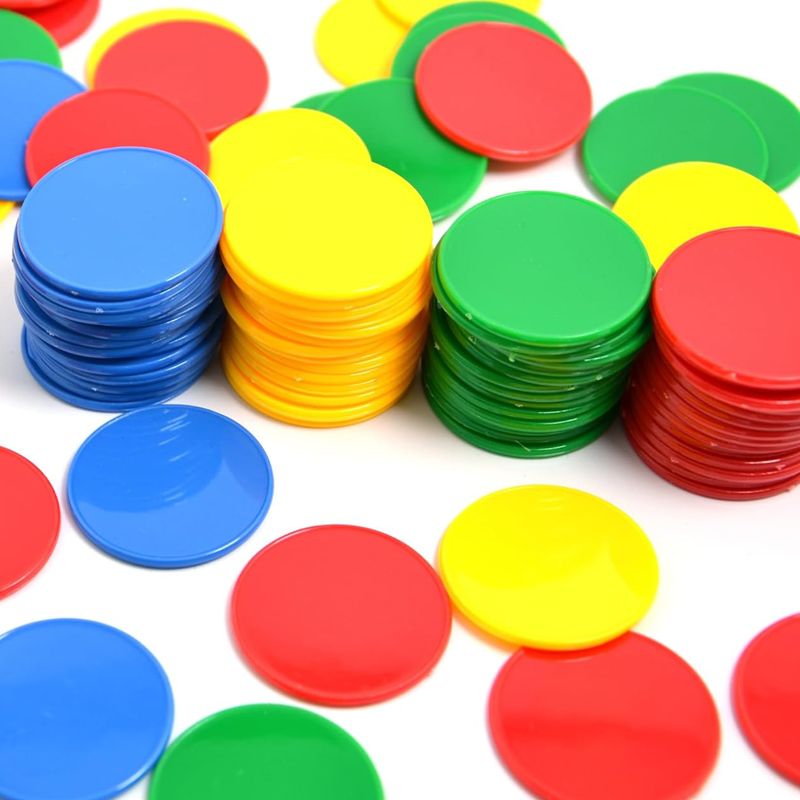 Plastic Bingo Markers Chips 4  - Party Games Juego avaliação e preço